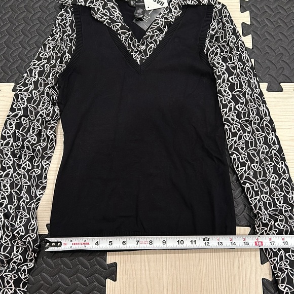 I.N.C.  Pull Over Silk Blend vest Top size small NWT - Picture 4 of 7